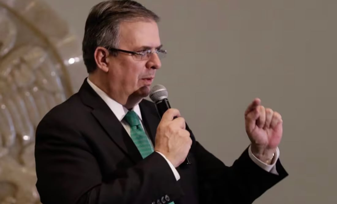 Marcelo Ebrard, secretario de Economía. Foto: EL UNIVERSAL