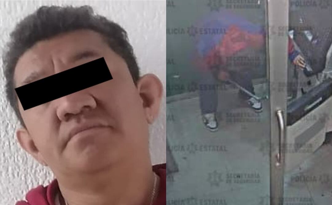 Juan de 41 años de edad ya fue trasladado a la Agencia del Ministerio Público con sede en Nicolás Romero. Foto: Secretaría de Seguridad del Estado de México