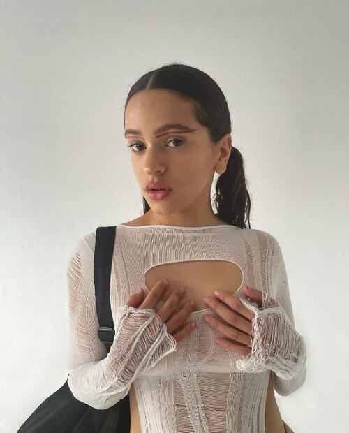 ¿Rosalía confirma el regreso de las cejas ultrafinas?