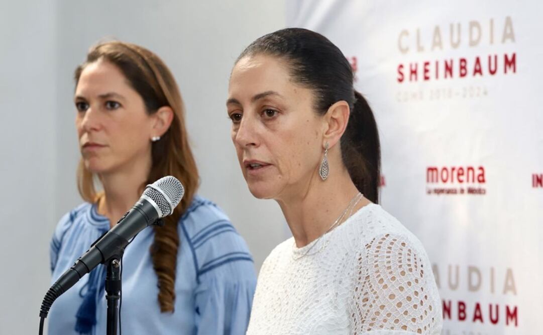 Claudia Sheinbaum anuncia apoyo de la ex candidata del Partido Verde, Mariana Boy (Foto: Berenice Fregoso / EL UNIVERSAL)