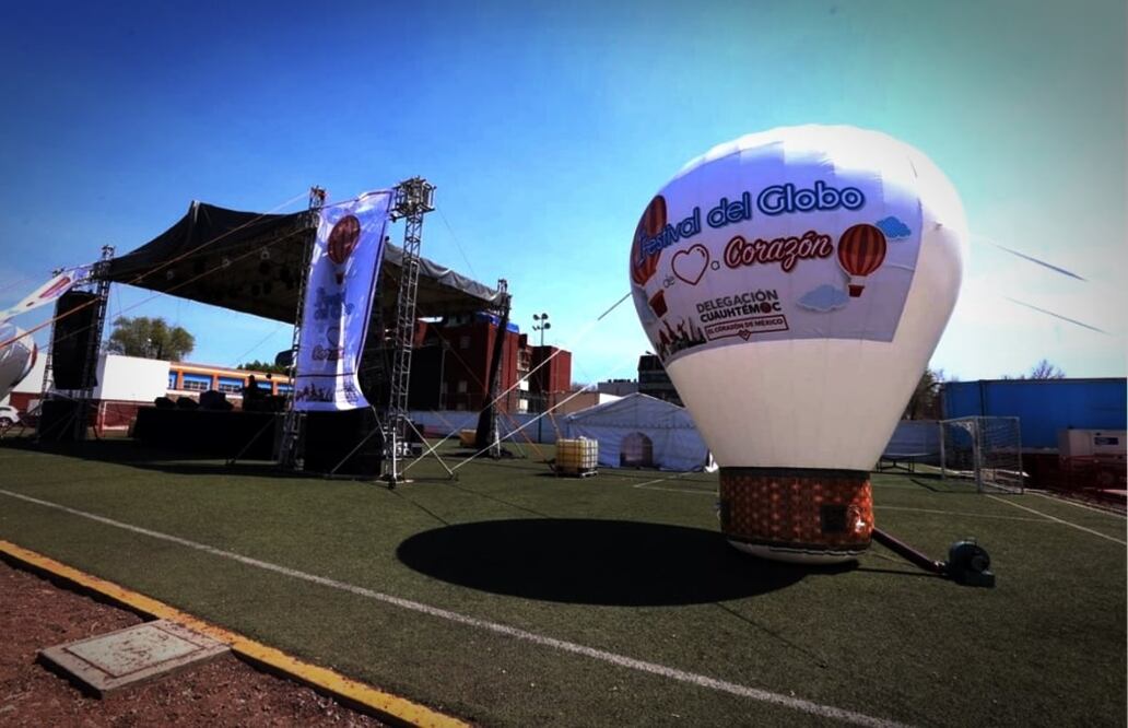 Por las ráfagas de viento los globos aerostáticos no podrán elevarse, indicaron fuentes de la demarcación. Foto: Berenice Fregoso
