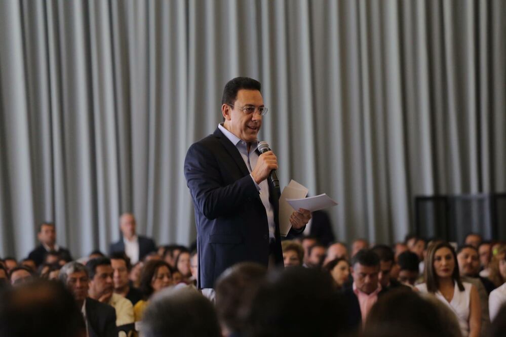 Omar Fayad Meneses, goberbador de Hidalgo. (Foto: Dinorath Mota López / EL UNVERSAL)