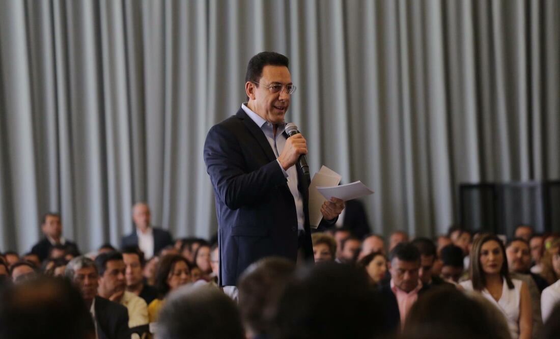 Omar Fayad Meneses, goberbador de Hidalgo. (Foto: Dinorath Mota López / EL UNVERSAL)