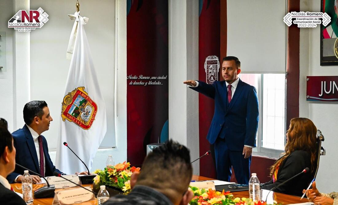 Leopoldo Zamacona Sandoval fue nombrado como nuevo presidente municipal de Nicolás Romero. (Foto: especial)