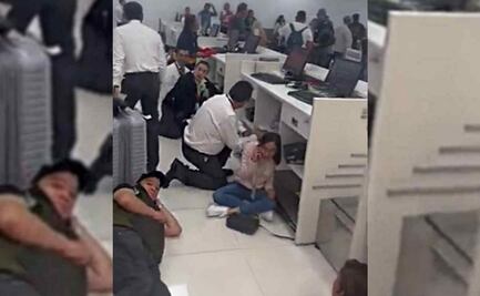 AICM: Casquillos, un policía herido de bala, otro atropellado y pasajeros en pánico, VIDEOS