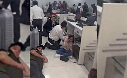 AICM: Casquillos, un policía herido de bala, otro atropellado y pasajeros en pánico, VIDEOS