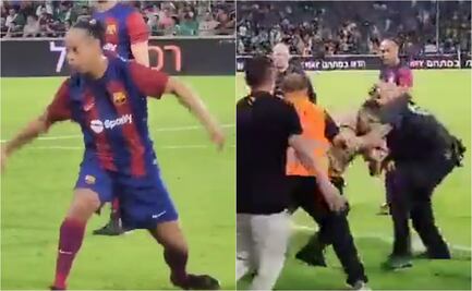 VIDEO: Ronaldinho hace regate a un fan y provoca su detención por la policía
