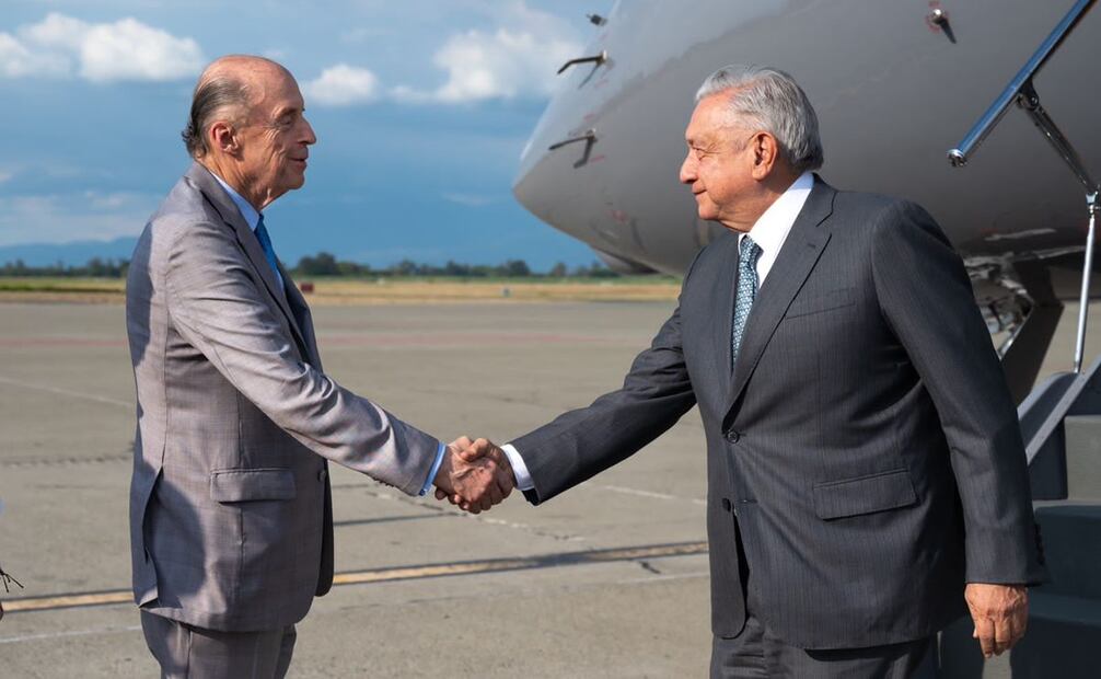 AMLO llegó a Colombia a participar en Conferencia Latinoaméricana y del Caribe sobre Drogas. Foto: Especial