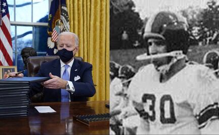 Joe Biden y su pasado en el fútbol americano