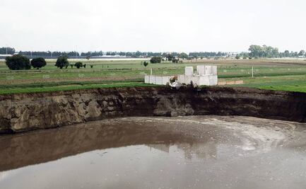 Barbosa rechaza dictamen de Conagua sobre origen de socavón