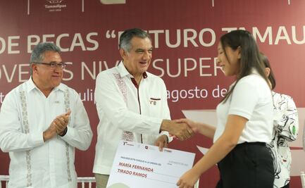 Gobierno de Tamaulipas apoya a 28 mil jóvenes para que continúen su educación