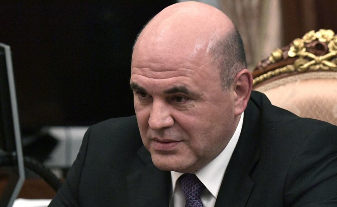 Mijail Mishustin, exdirector del servicio de recaudación de impuestos ruso. Foto: Twitter @KremlinRussia 