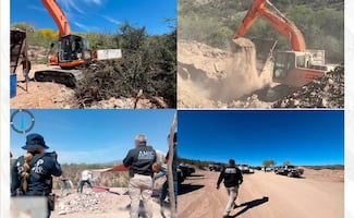 Autoridades clausuran mina de oro irregular en Baviácora, Sonora; hubo denuncias ciudadanas por saqueo de recursos naturales
