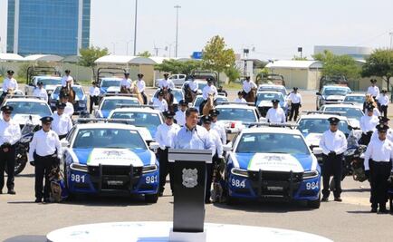 Tamaulipas: Entregan 100 patrullas a policías estatales