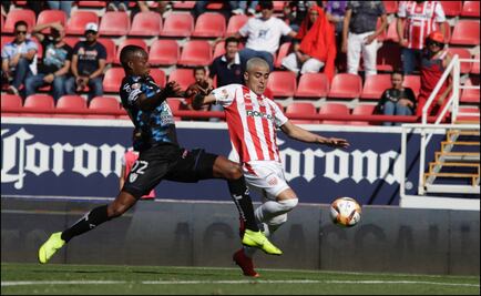 El fuera de lugar le juega en contra a Necaxa y empata vs Tuzos