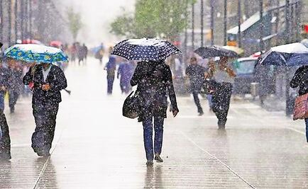 Prevén potencial de lluvia en gran parte del país 