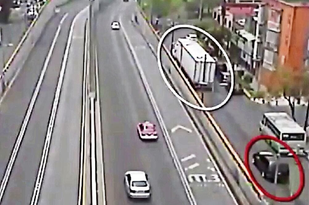 Monitoristas del C2 localizaron la unidad mientras circulaba en Circuito Interior y Norte 9. (CORTESÍA)