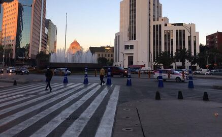 Por segundo día consecutivo, Policía cierra avenida Juárez