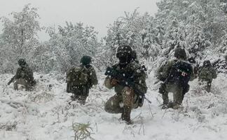 Defensa presume despliegue en la nieve contra el crimen en la Sierra Tarahumara; "la abnegación es el sacrificio del soldado"