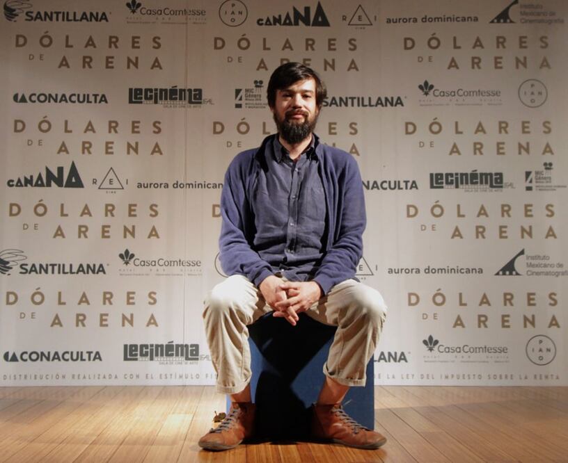 El director Israel Cárdenas presentó ayer el filme que estrena mañana (CARLOS MEJÍA. EL UNIVERSAL)