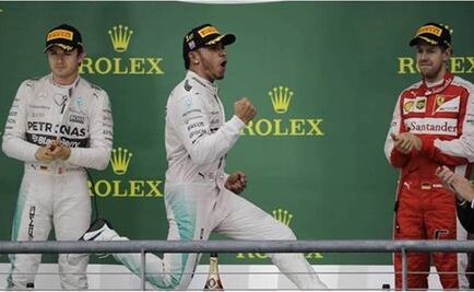 ¡Hamilton, tricampeón de la Fórmula Uno!