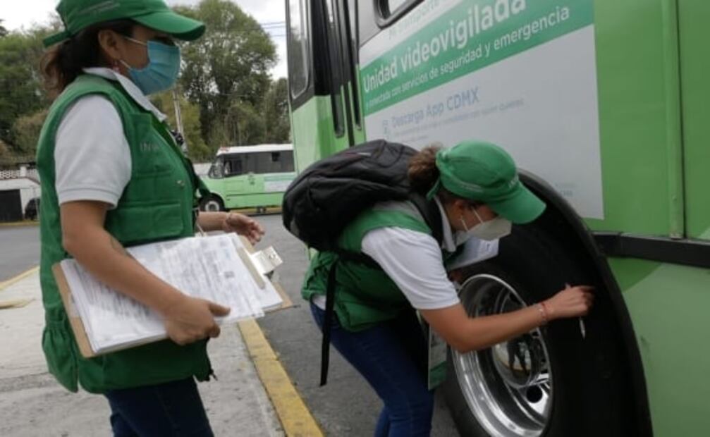 Remiten 14 unidades de la Ruta 57 al "corralón" por incumplimiento de normas en Álvaro Obregón 
