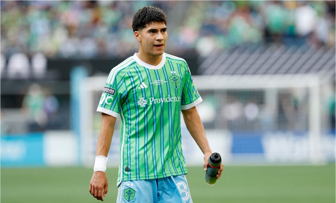 El centrocampista Obed Vargas nació en Alaska en 2005. FOTO: AFP