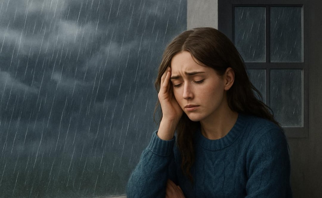 Temporada de lluvia; ¿por qué los días grises bajan tu estado de ánimo?
Foto: Imagen creada con IA (Chat Gpt)