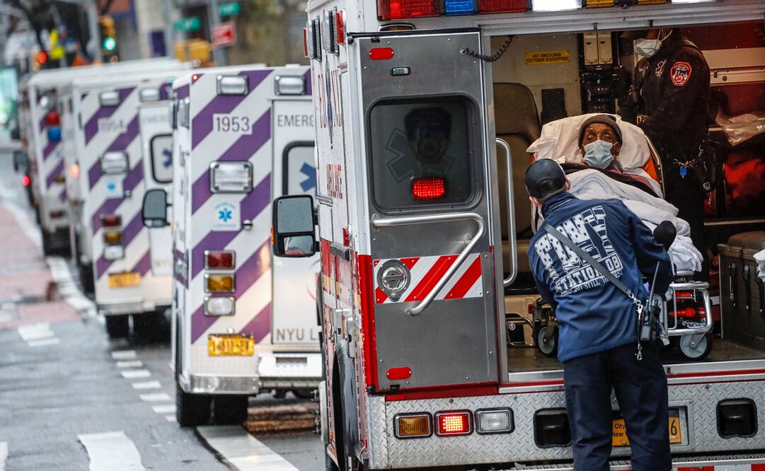 Imagen de archivo sobre un hospitalización por coronavirus en Estados Unidos (Foto: AP)