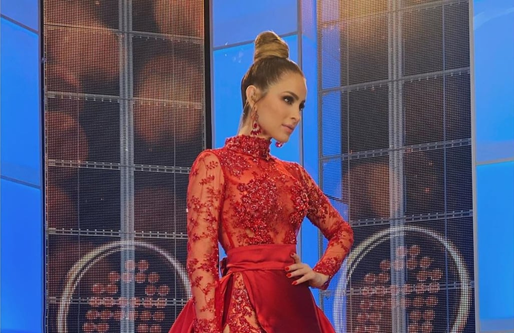 La conductora lució dos hermosos vestidos durante el final de La Academia / Foto: Instagram