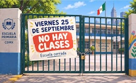 Calendario SEP: ¿Por qué no habrá clases este viernes 25 de Septiembre? 