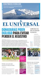 Portada impresa del 1 de abril de 2026