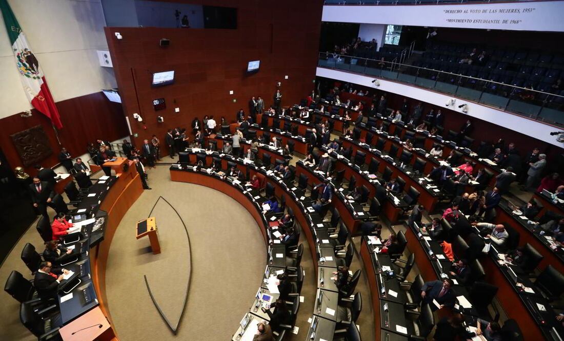 Sesión en el Senado / Diego Simón. EL UNIVERSAL