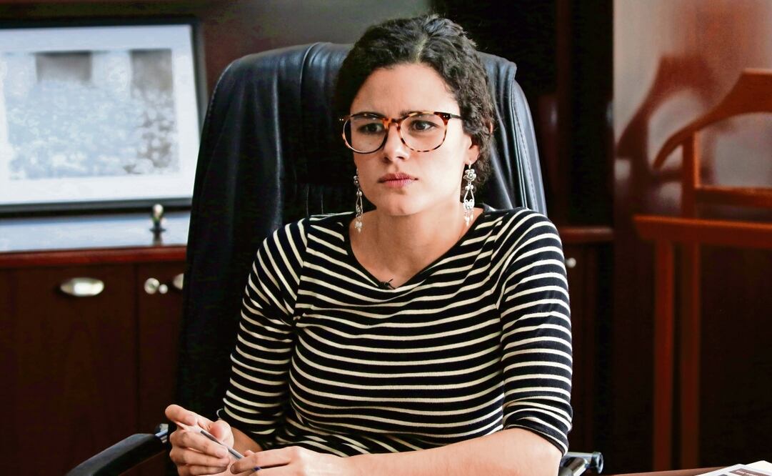 Presidenta nacional de Morena, Luisa María Alcalde. Foto: Archivo 