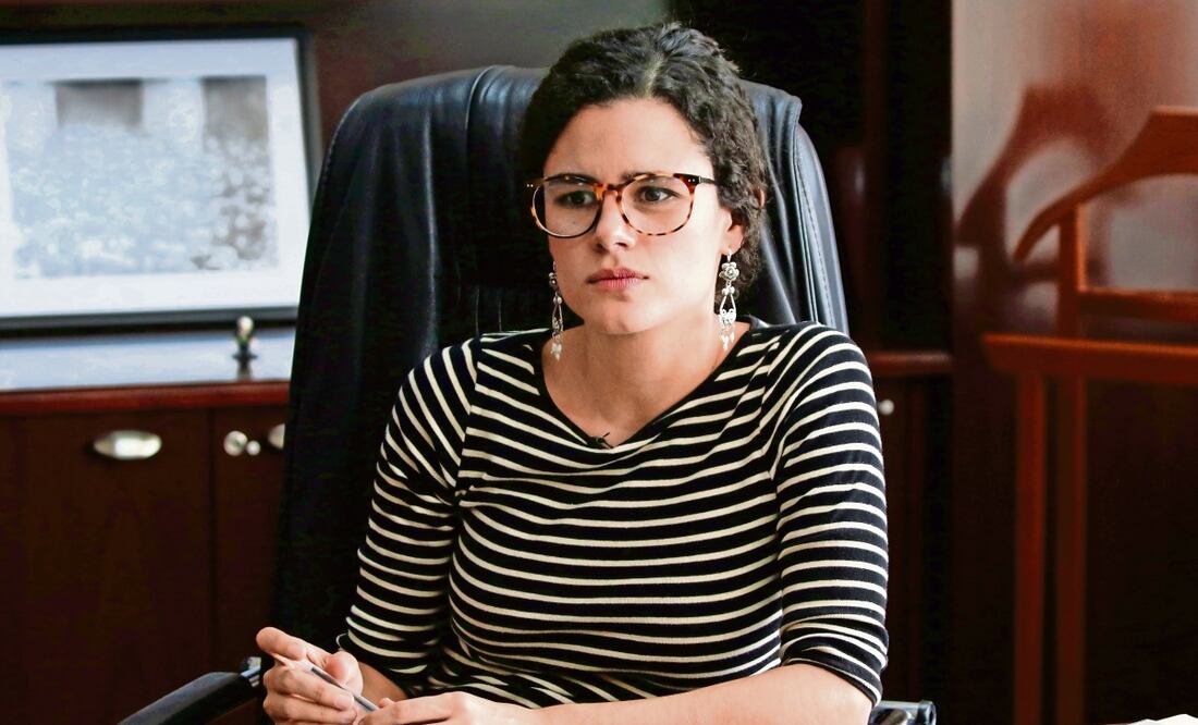 Presidenta nacional de Morena, Luisa María Alcalde. Foto: Archivo