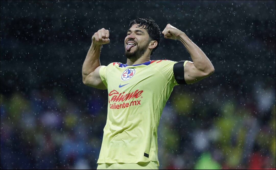 Henry Martín anotó ante Pachuca en el Estadio Azteca - Foto: Diego Simón Sánchez / EL UNIVERSAL
