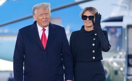 "Regresaremos de algún modo", dice Trump en su último mensaje como presidente de EU