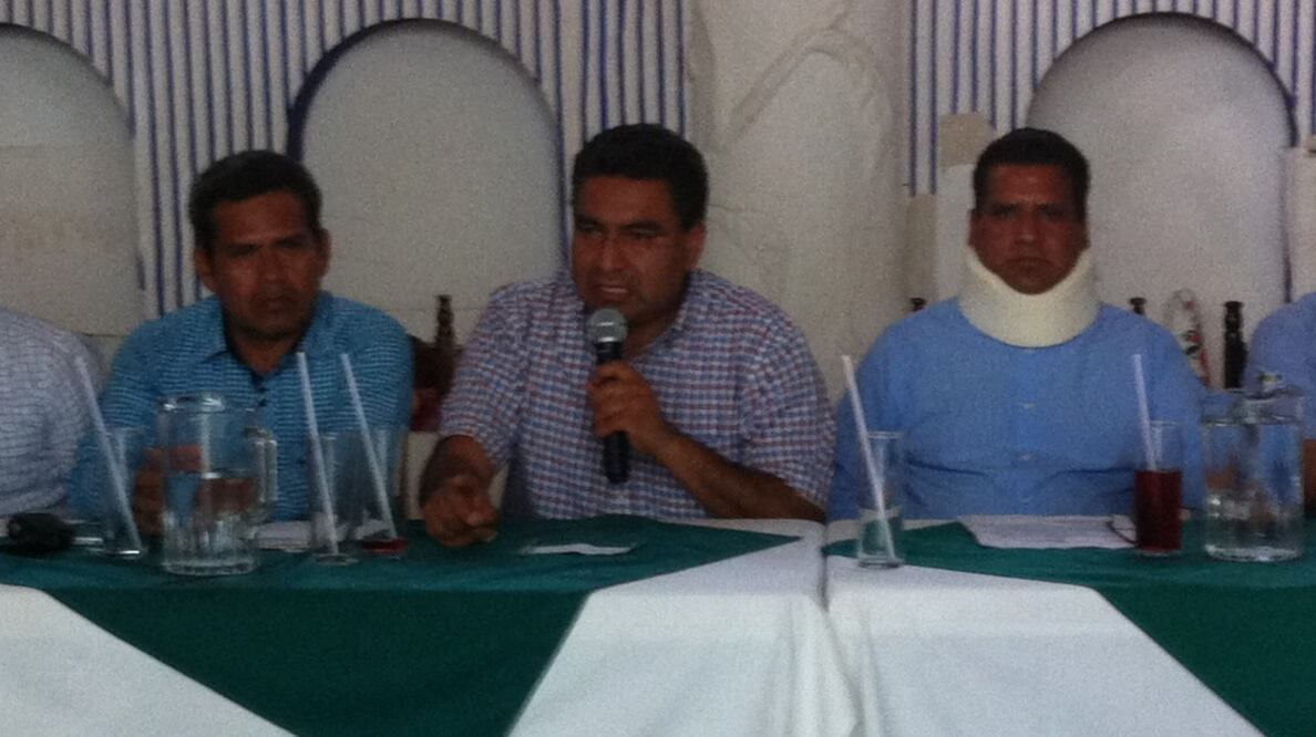 El presidente municipal de Santo Domingo Tehuantepec, Donovan Rito García (Foto: Agencia Quadratín)