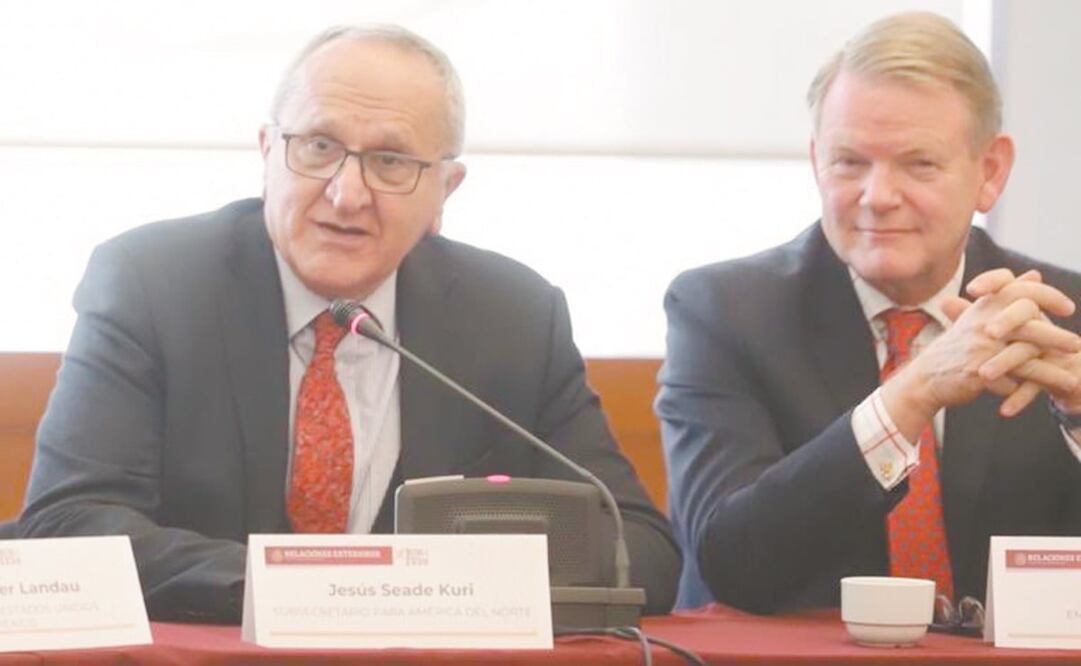 Jesús Seade, subsecretario para América del Norte, instó a diplomáticos en Estados Unidos y Canadá a promover la inversión en México. Foto: TOMADA DE TWITTER