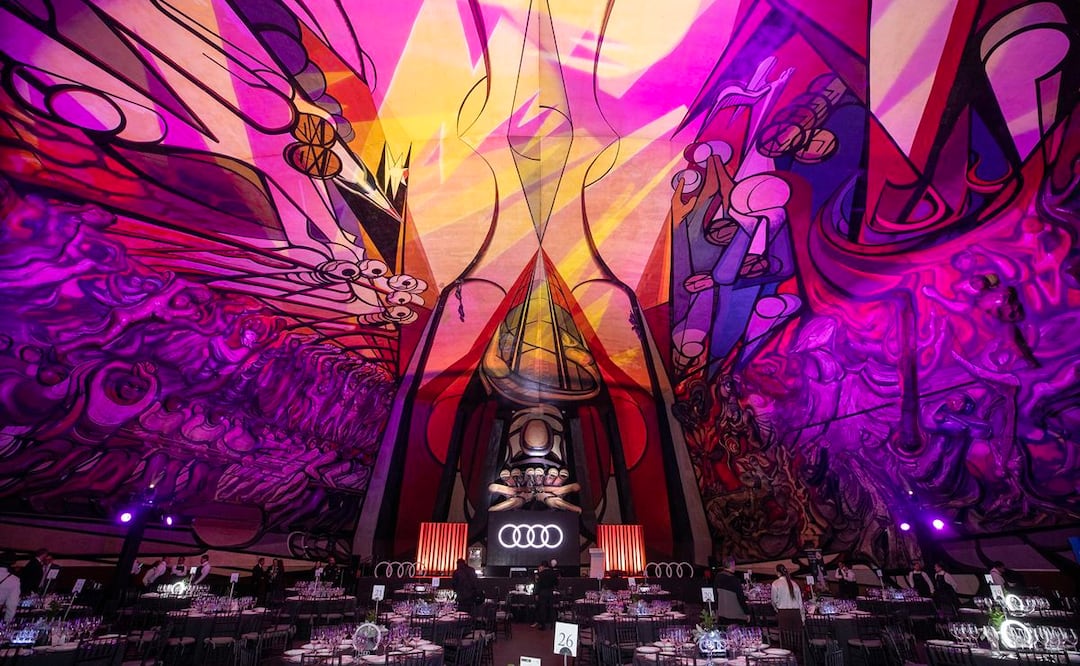 Polyforum Siqueiros, sede de la Premiación México Selection by CMB, presentado por Audi 2024. Foto: Edgar Silva Fuentes S. / EL UNIVERSAL