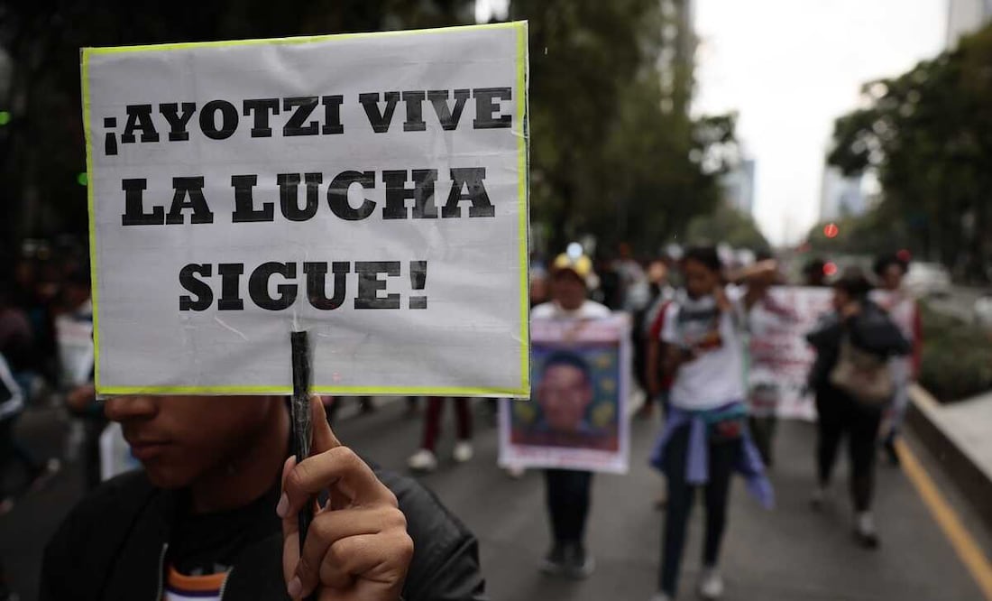 Los próximos 26 y 27 de septiembre se cumplen nueve años de la desaparición de los estudiantes de la Escuela Normal de Ayotzinapa Isidro Burgos. Foto: Archivo/EL UNIVERSAL