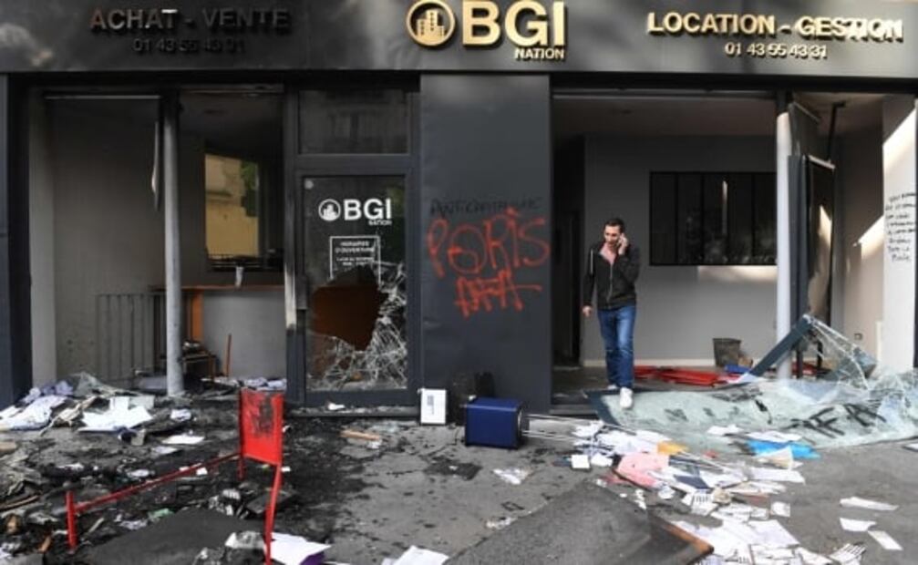 1 de mayo: Trabajadores franceses protestan a días de la reelección de Emmanuel Macron