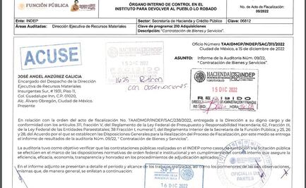 Advirtieron anomalías en contratos de exfuncionario del Indep