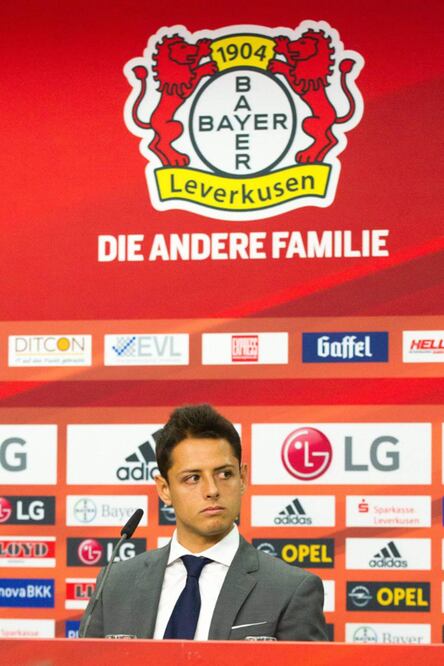 Javier Hernández espera en Leverkusen recuperar el nivel (XINHUA)