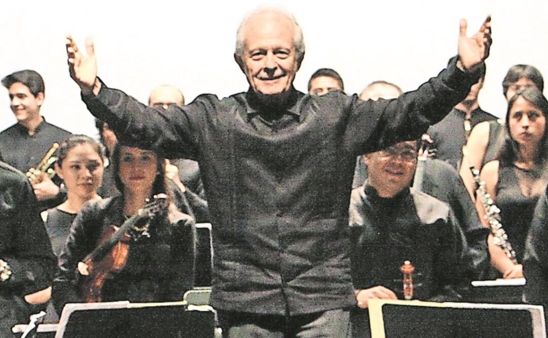 Jorge Mester, director de la Orquesta Filarmónica de Boca del Río. (CORTESÍA)