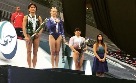Alexa Moreno, bronce en Copa del Mundo de Bakú