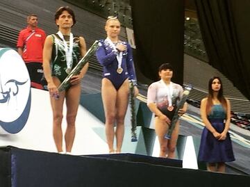 Alexa Moreno, bronce en Copa del Mundo de Bakú