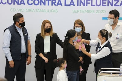 Arranca campaña de vacunación contra la influenza en Tamaulipas