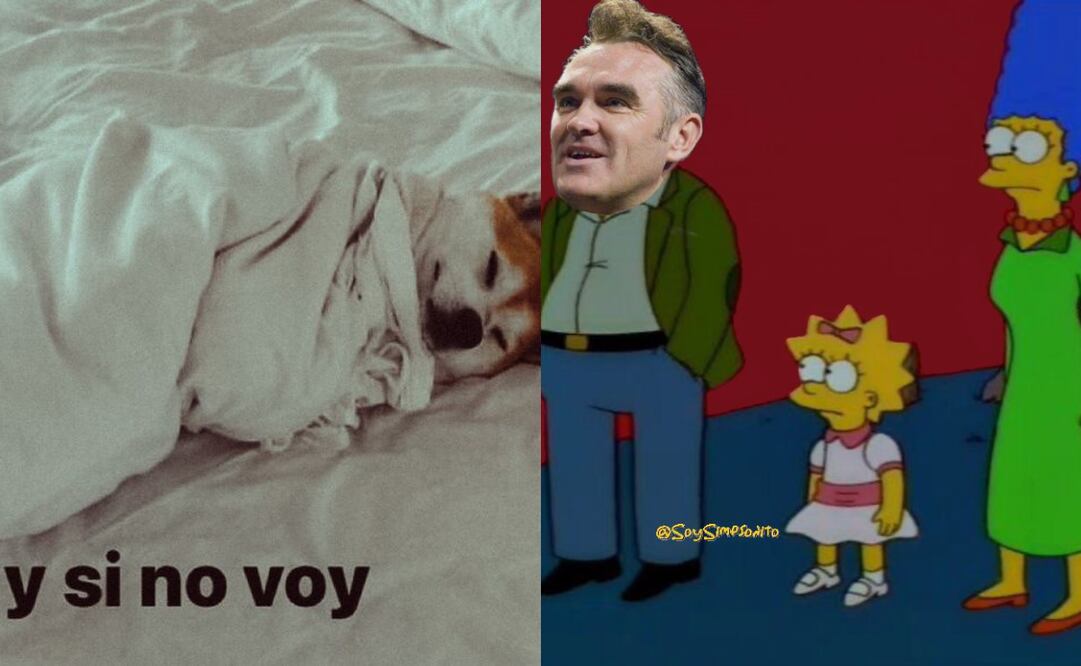 Morrisey cancela conciertos en México y desata la mejor ola de memes. Foto: Redes Sociales
