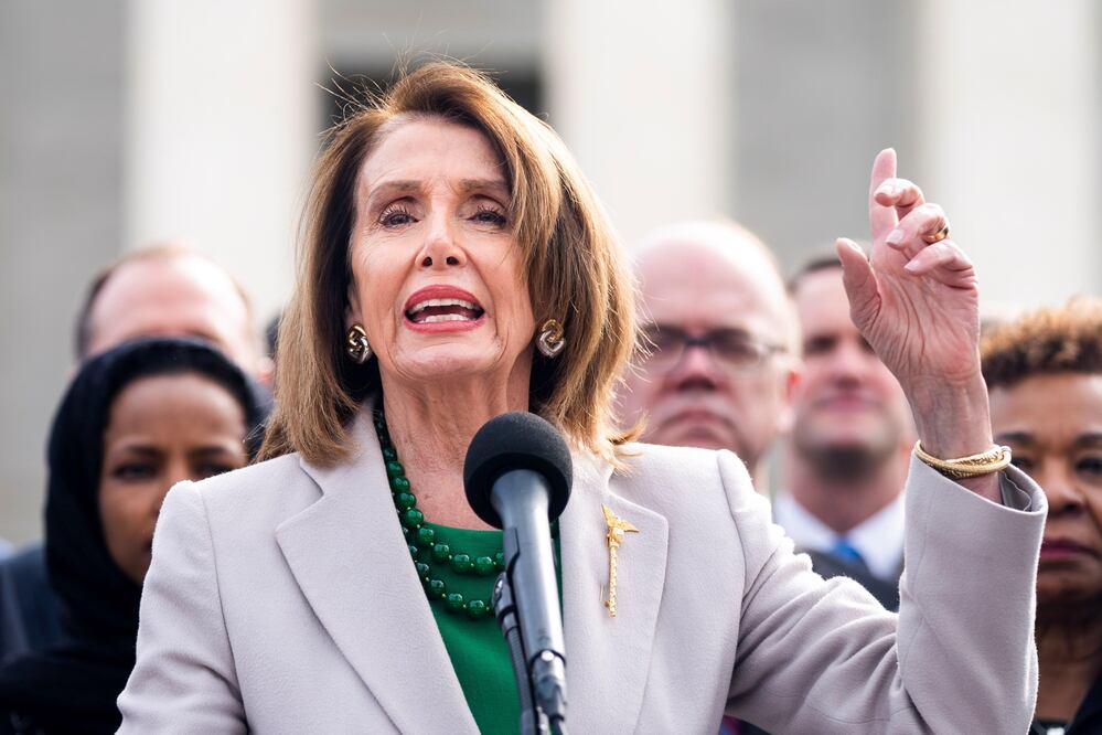 La presidenta de la Cámara de Representantes de Estados Unidos, la demócrata Nancy Pelosi. Foto: EFE